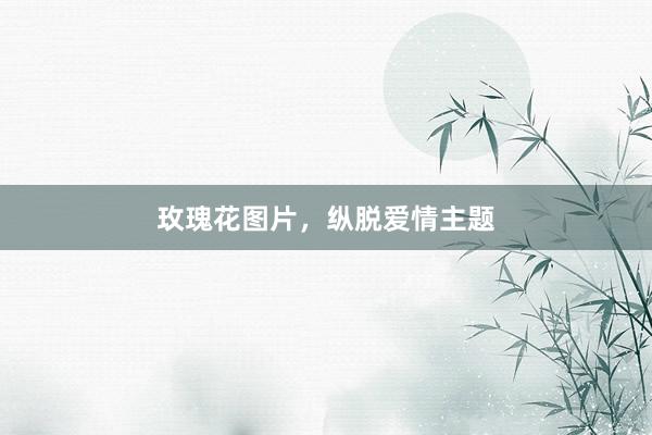 玫瑰花图片,纵脱爱情主题